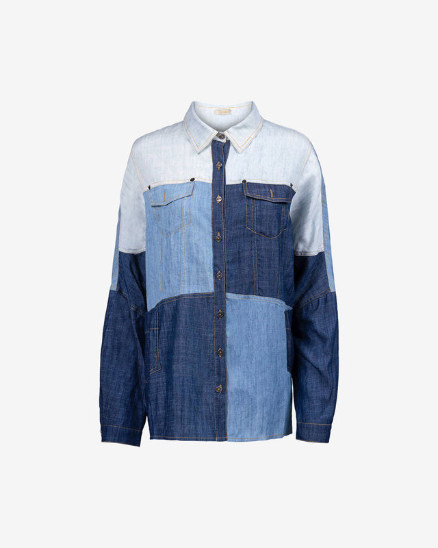Chemise Dune - Denim - Dernière image