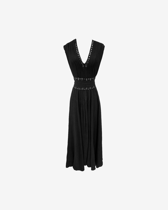 Robe Galla - Noir - Dernière image