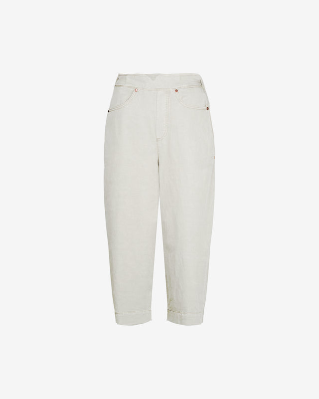 Giada Trousers - Ivory - Image 1