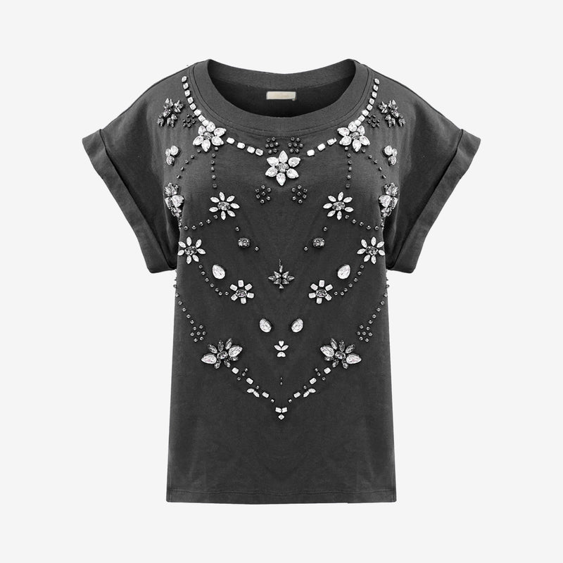 T-Shirt Mani - Gris