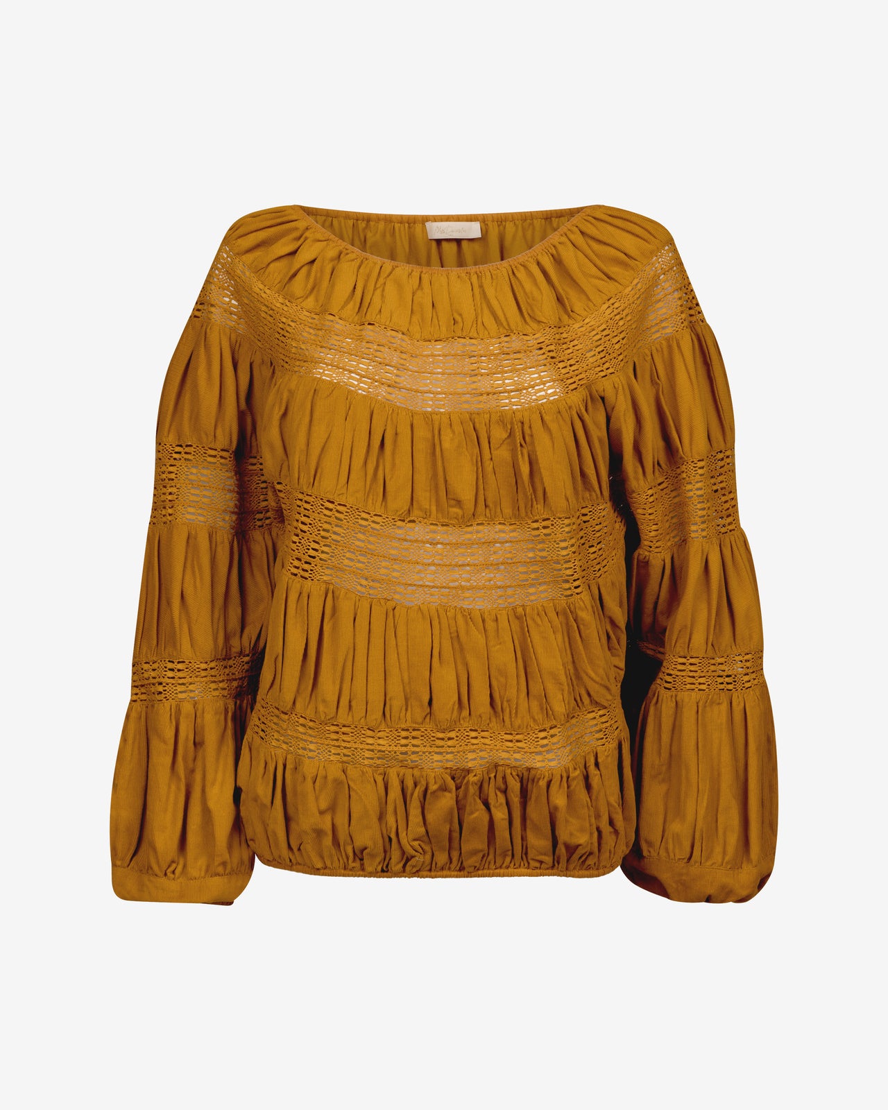 Barbara Blouse - Ochre - Image 1