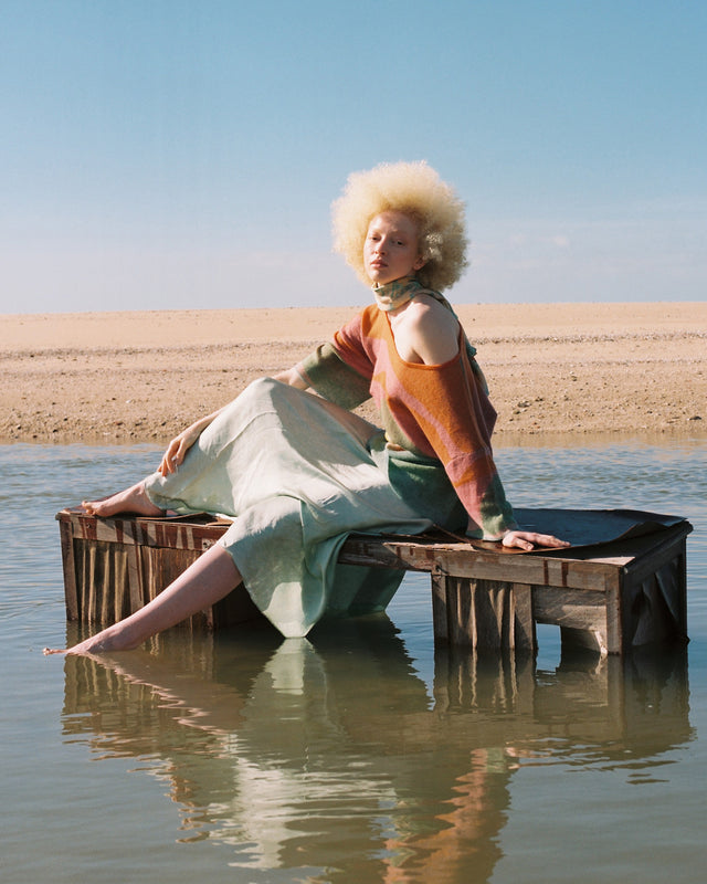 Hikari Sweater - Orange - Image 2