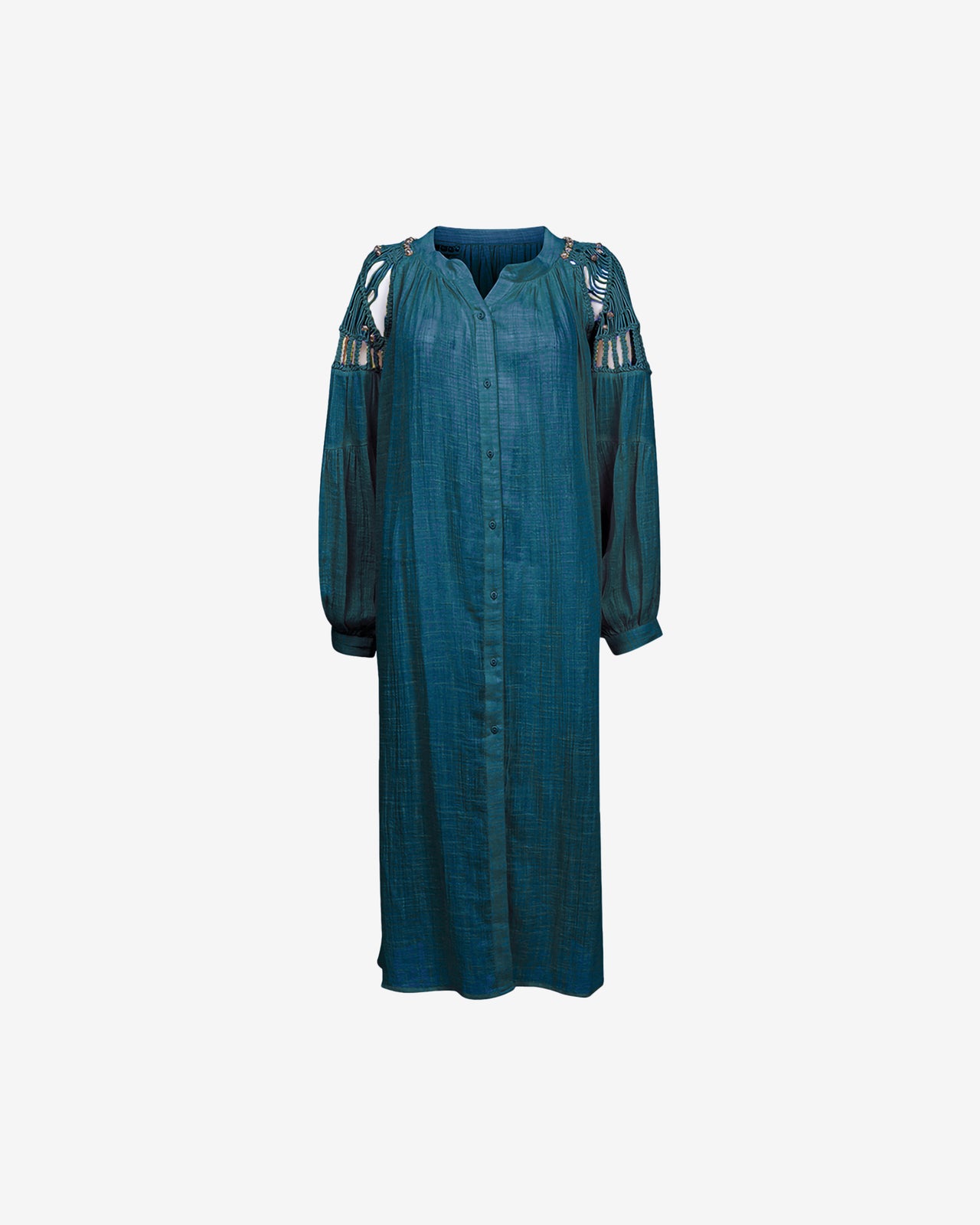 Madja Dress - Dark Turquoise - Image 1