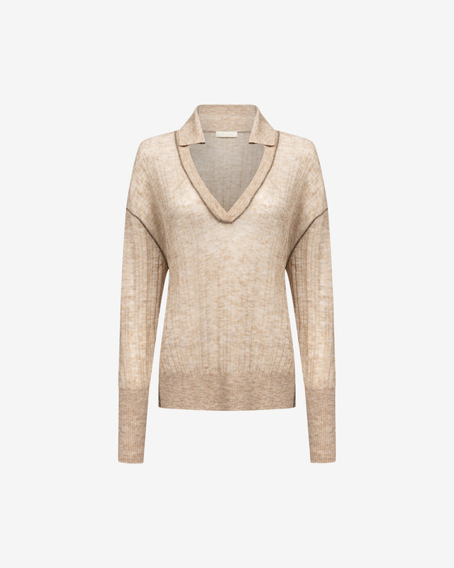 Takuya Sweater - Beige - Image 2