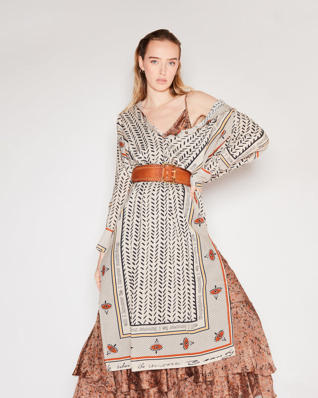 Robe Uvol - Marron - Image 1