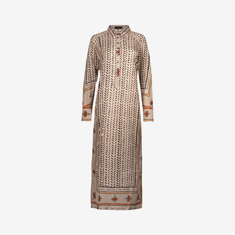 Uvol Dress - Brown