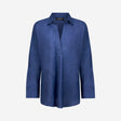 Cicco Blouse - Navy Blue