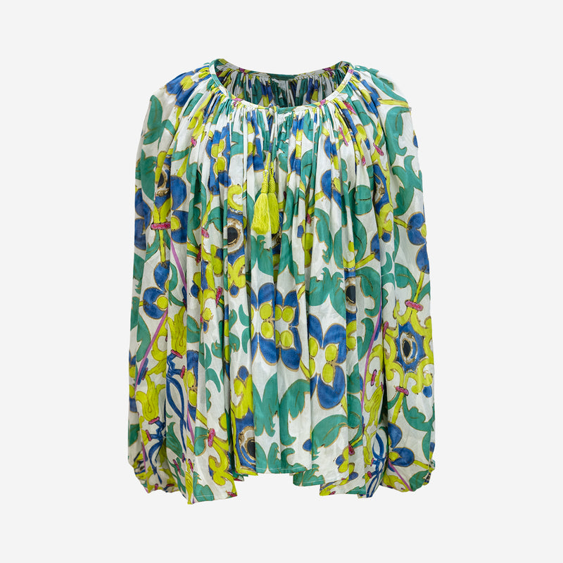 Craquer Blouse - Green
