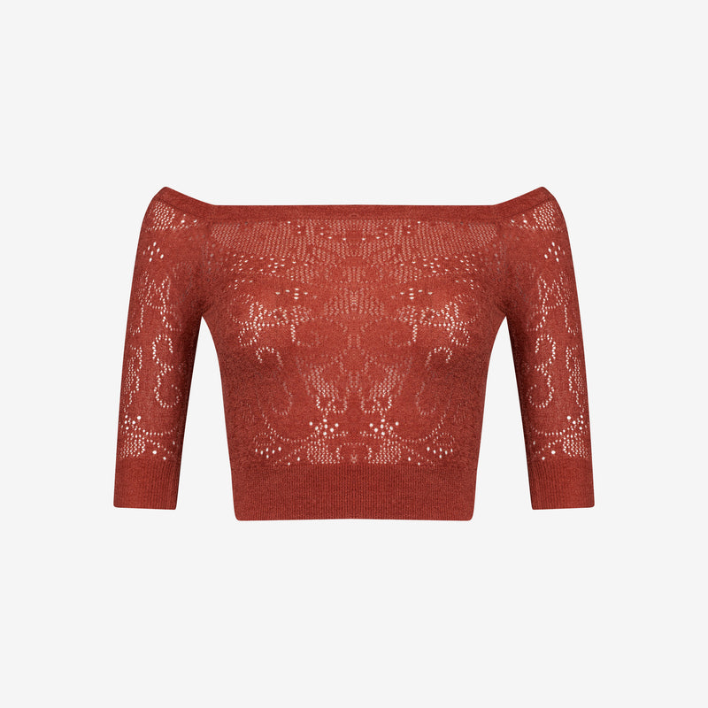 Top Fadia - Rouge