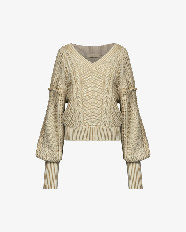 Satoko Sweater - Beige - Image 1
