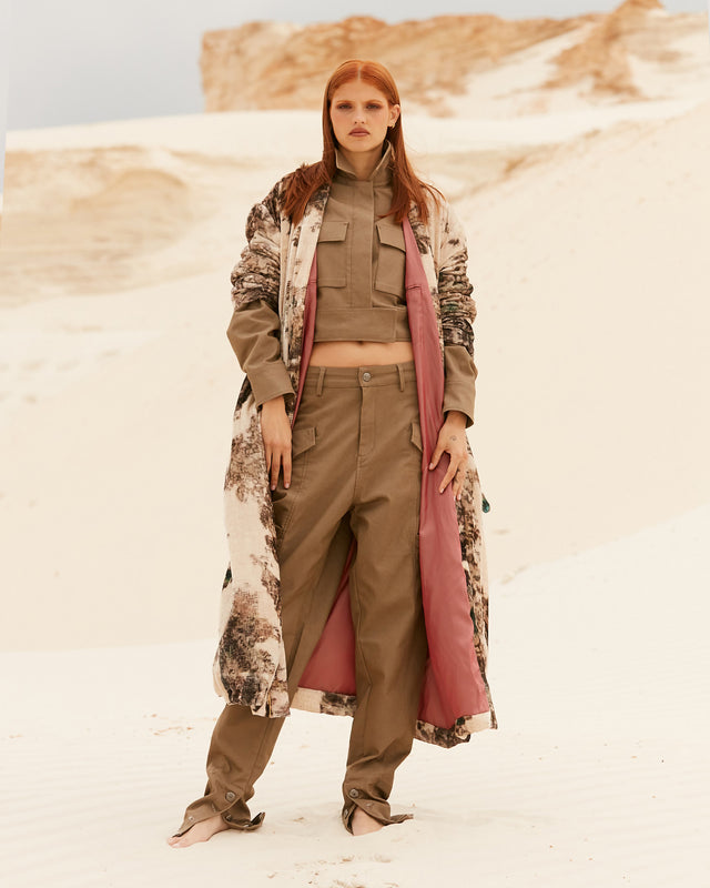 Samarithee Pants - Beige - Image 1