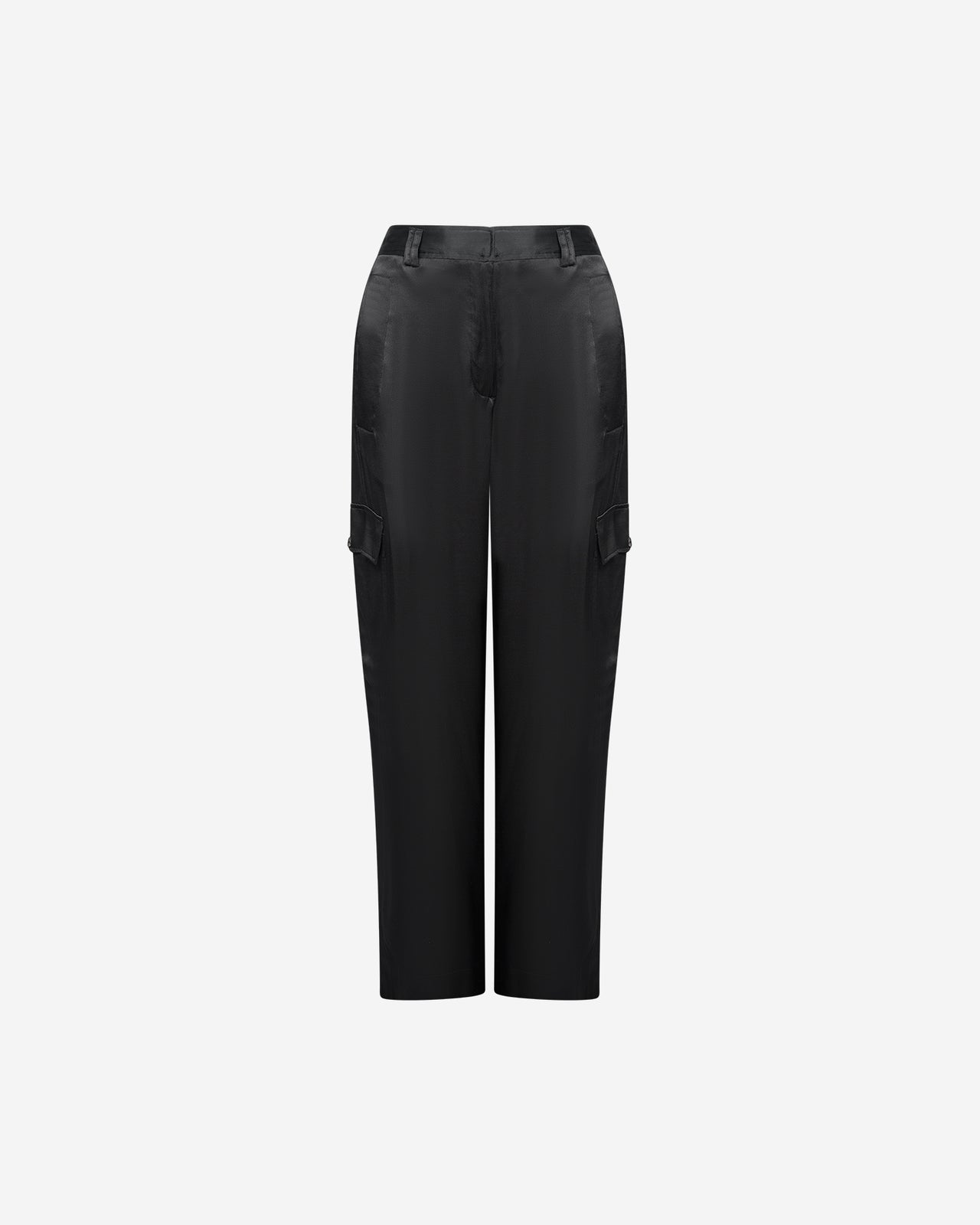 Pantalon Silma - Noir : Pantalon noir long et ample avec poches côtés Mes Demoiselles - Image 9