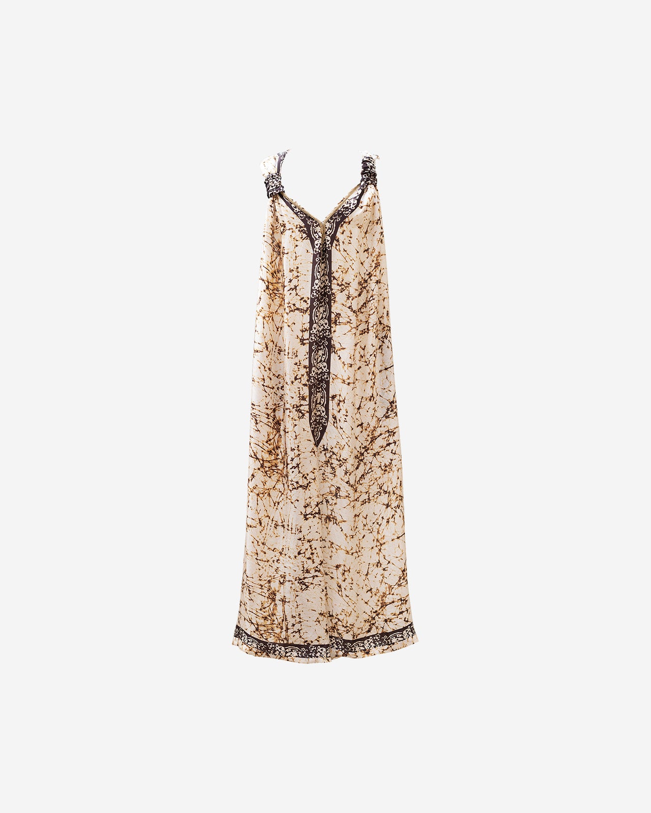 Combinaison Simbad - Beige : Combinaison pantalon en soie habotai Mes Demoiselles - Image 4