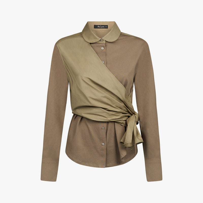 Chemise Violette - Kaki