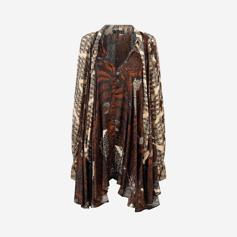 Abbey Dress - Terracotta
