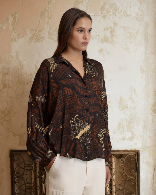 Abyss Shirt - Terracotta - Image 2