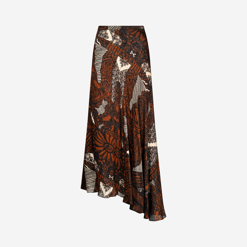 Anchor Skirt - Terracotta