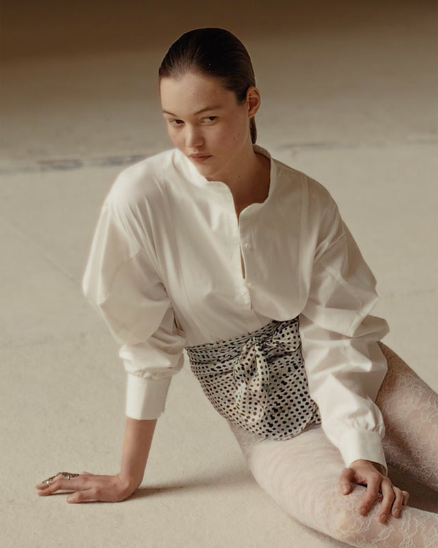 Aria Blouse - White - Image 2