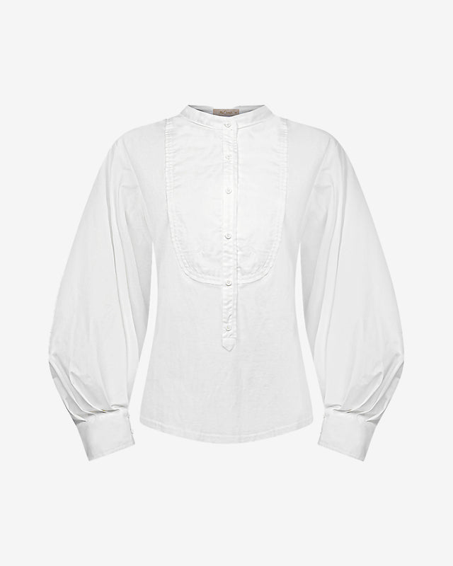 Aria Blouse - White - Dernière image