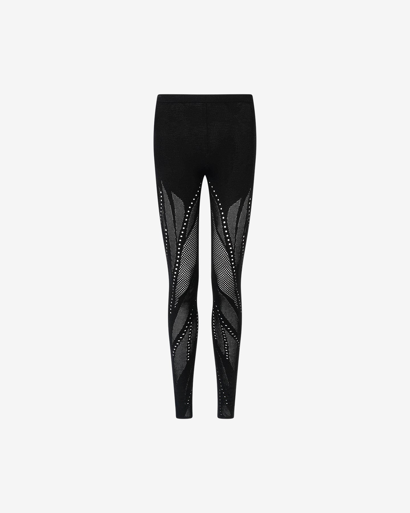 Legging Boden - Noir : Pantalon en pointelle délicate noire Mes Demoiselles