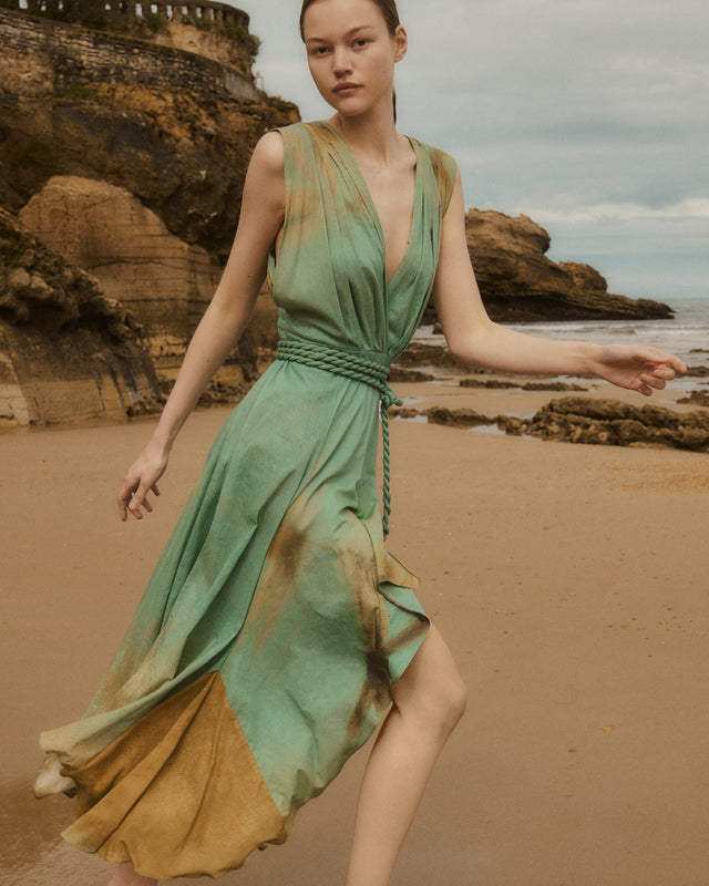 Byllos Dress - Green - Image 1