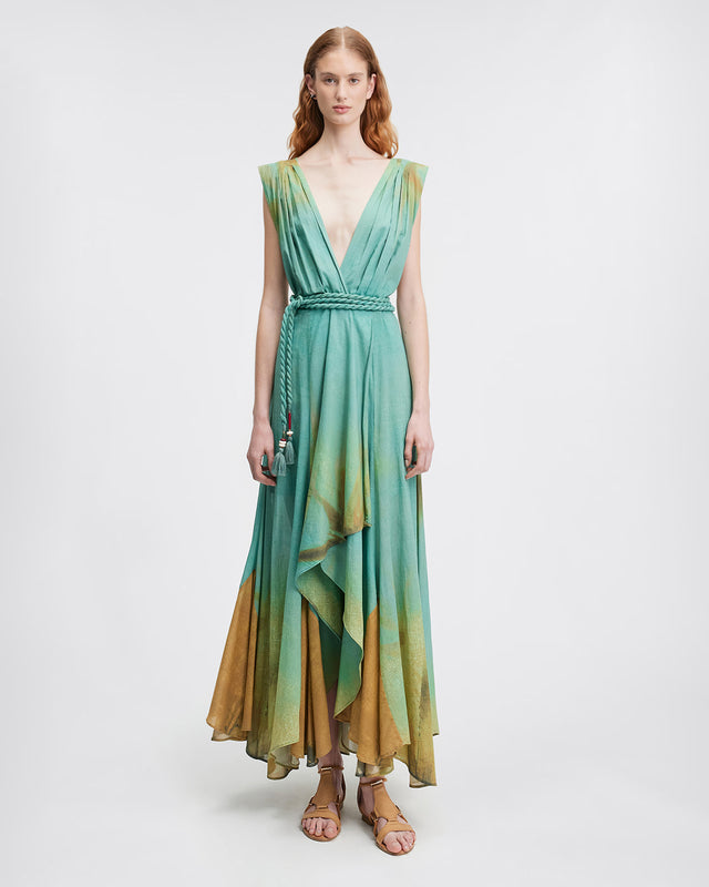 Byllos Dress - Green - Image 1