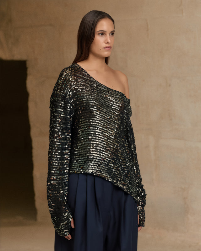 Caspar Sweater - Black - Image 1