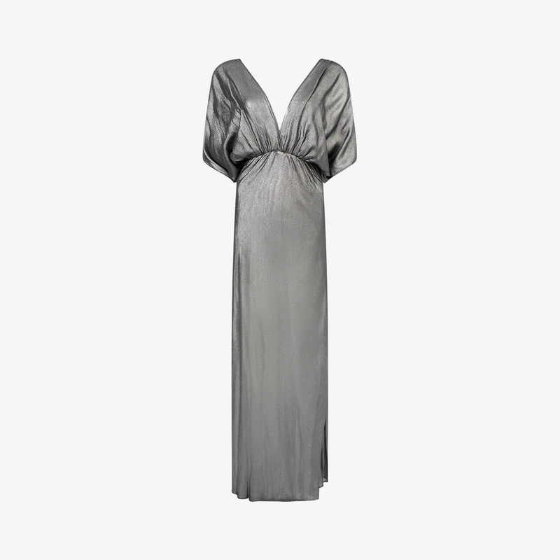 Dobby Dress - Silver