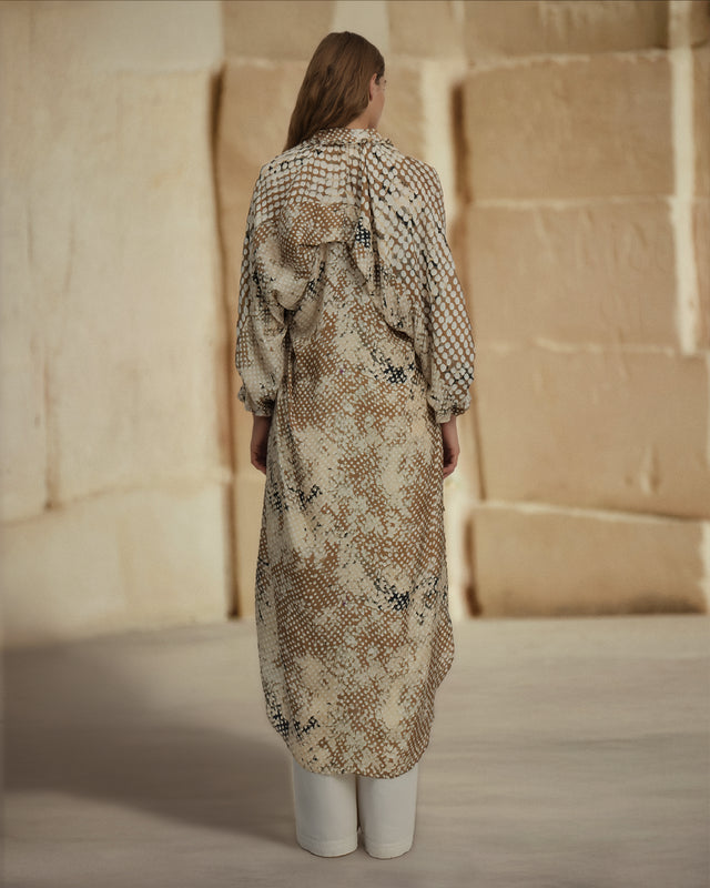 Robe Dokab - Beige - Image 3
