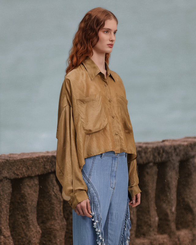 Chemise Domi - Olive - Image 1