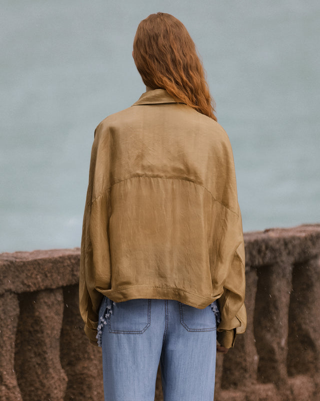 Chemise Domi - Olive - Image 2