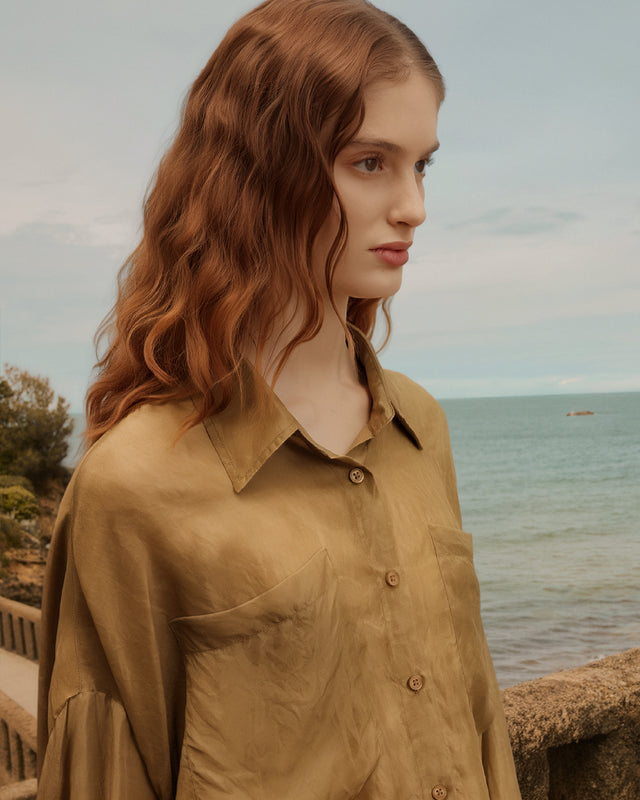 Chemise Domi - Olive - Image 3