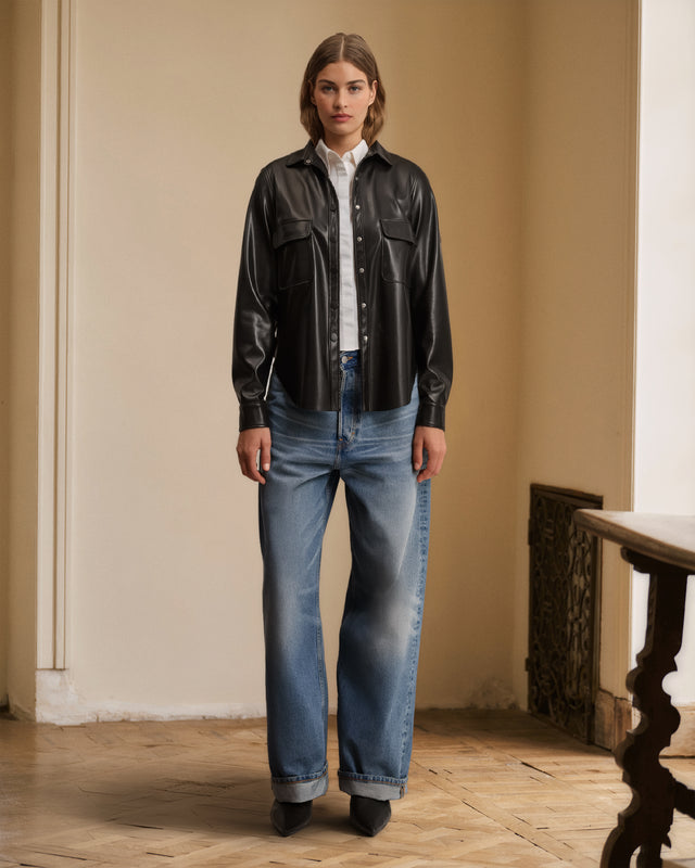 Lam Shirt - Black - Image 1