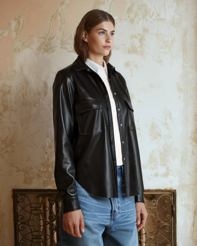 Lam Shirt - Black - Image 2