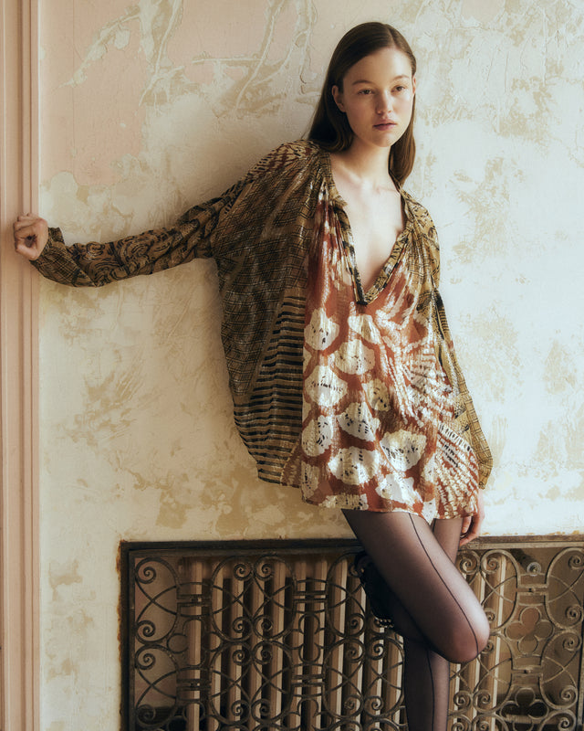 Blouse Layla - Caramel - Image 3