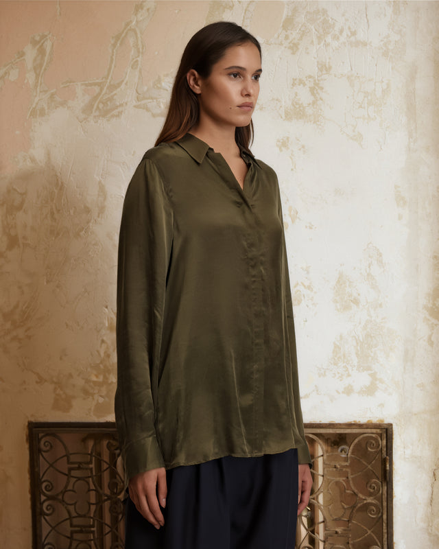 Marius Shirt - Khaki - Image 3