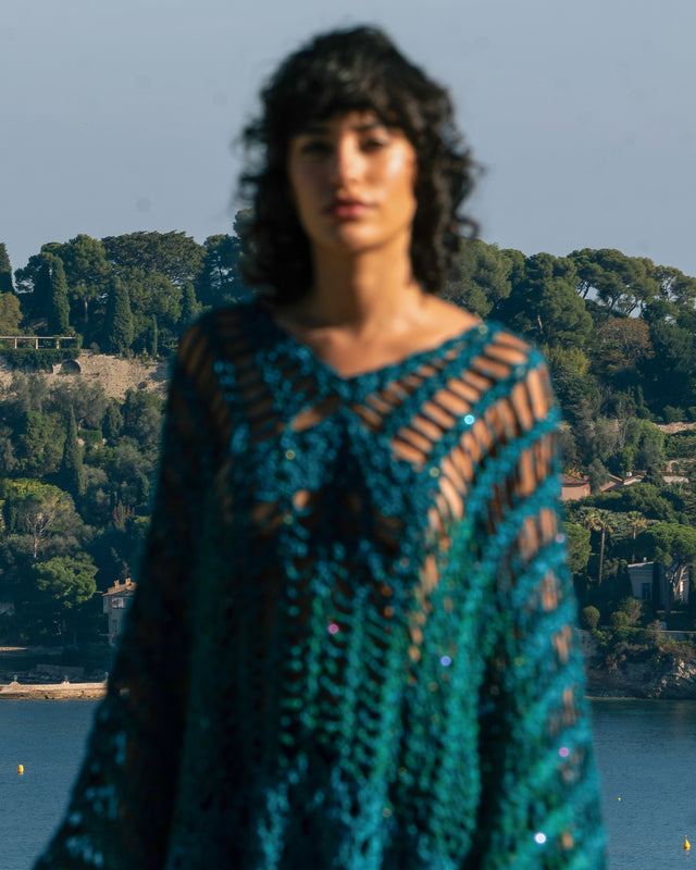 Milkie Sweater - Turquoise - Image 2