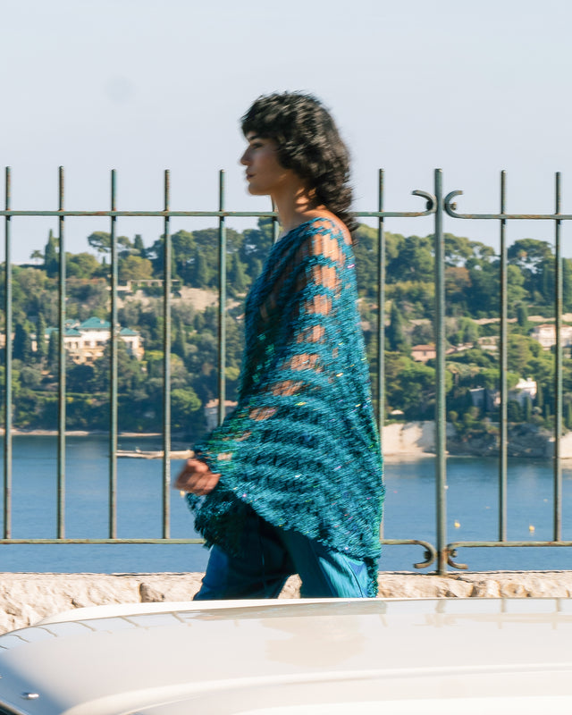 Milkie Sweater - Turquoise - Image 3