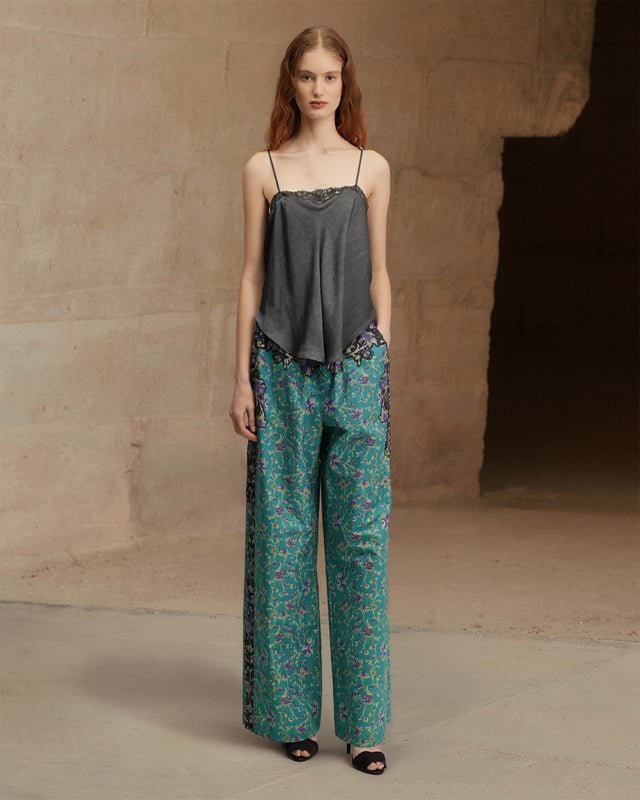 Pantalon Papili - Turquoise - Image 1