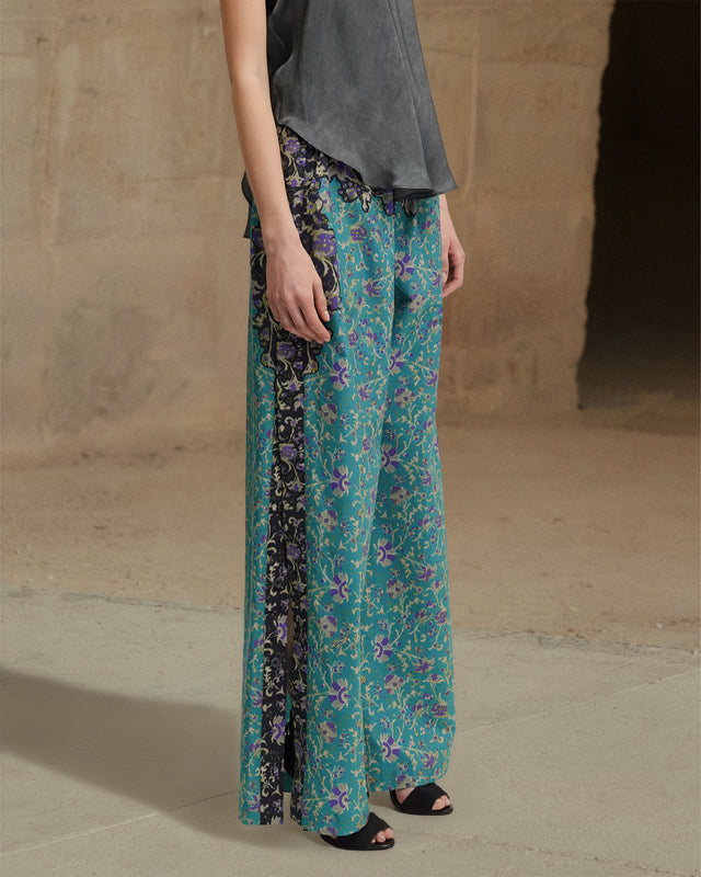 Pantalon Papili - Turquoise - Image 2