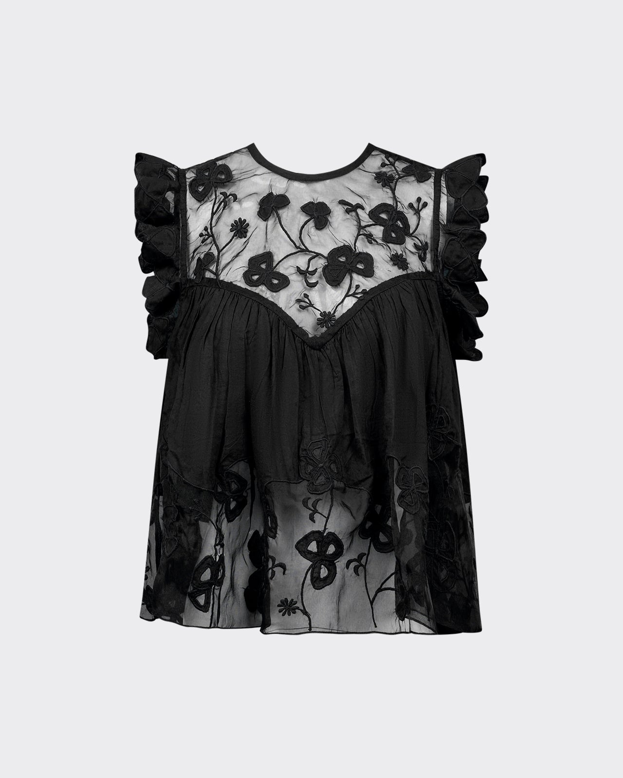 Top Pepita - Noir - Image 6