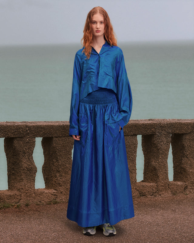 Salvia Skirt - Blue - Image 1