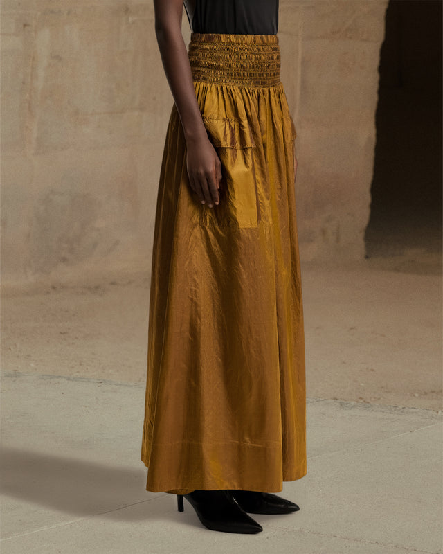 Salvia Skirt - Ochre - Image 2