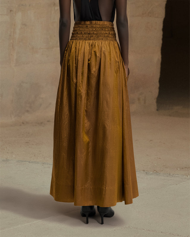Salvia Skirt - Ochre - Image 3