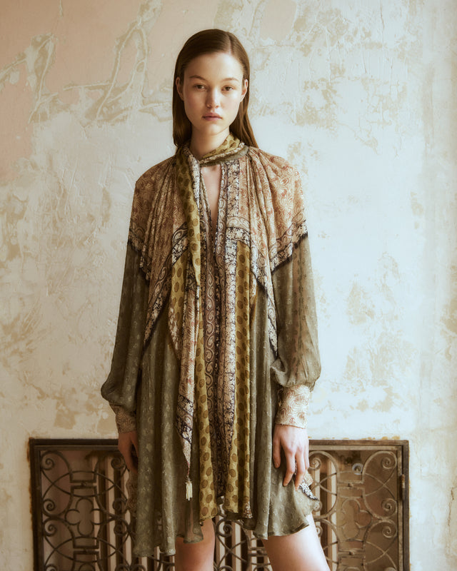 Robe Sienna - Vert - Image 1