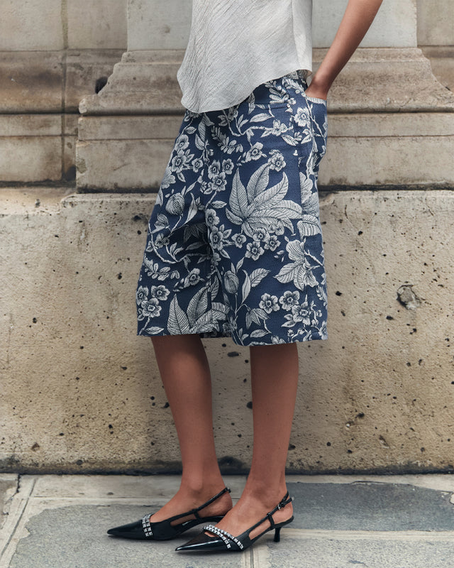 Didi Bermuda Shorts - Blue - Image 2