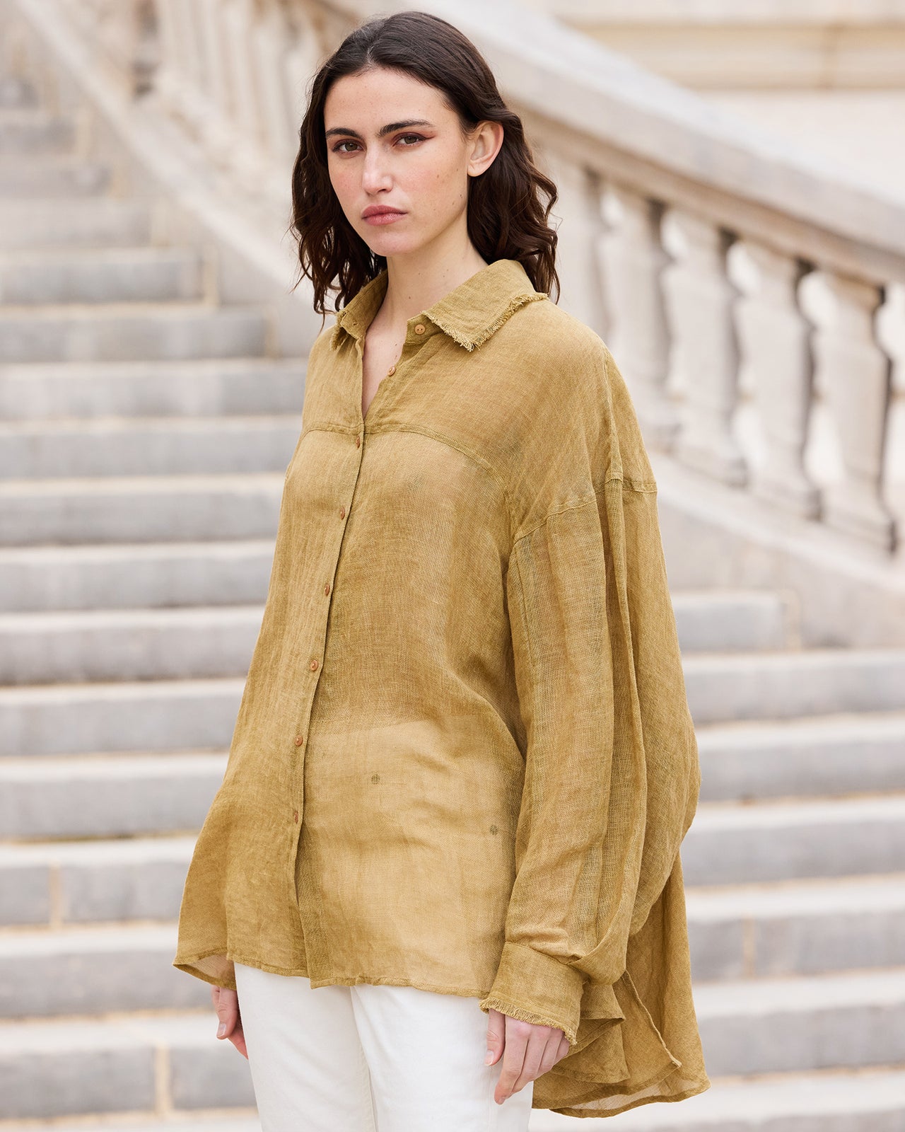 Shirt Flory - Ocre - Image 4