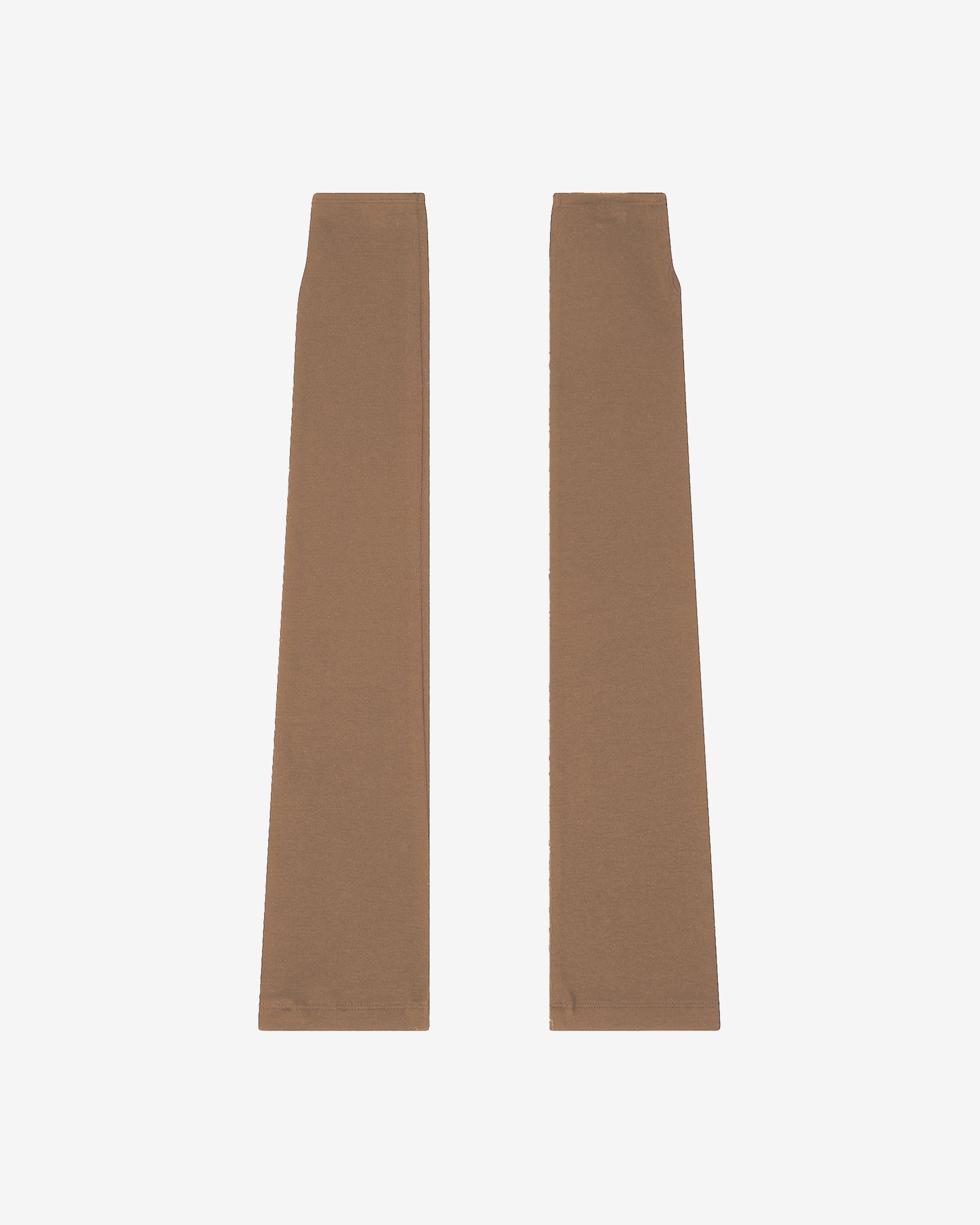 Gants Ilarius - Camel : Longue mitaine kaki en jersey Mes Demoiselles