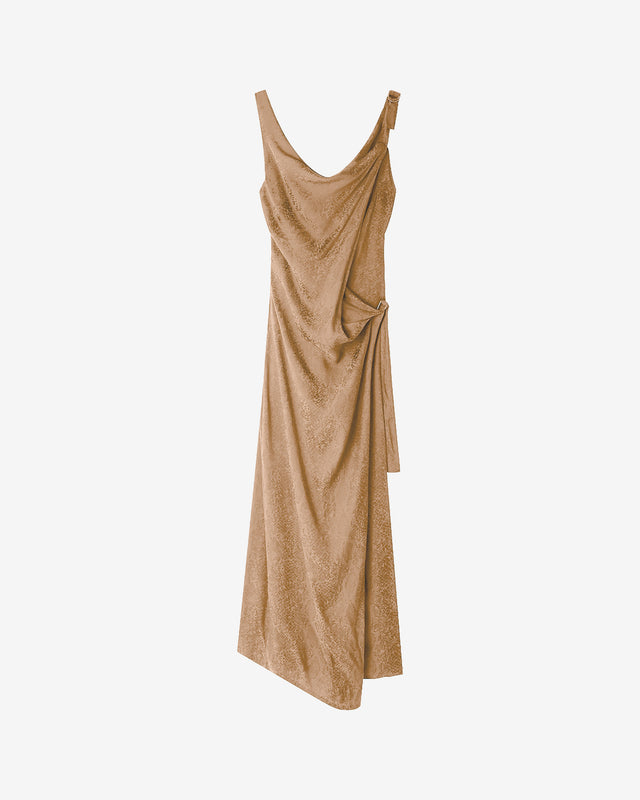 Lachlan Dress - Beige - Image 1