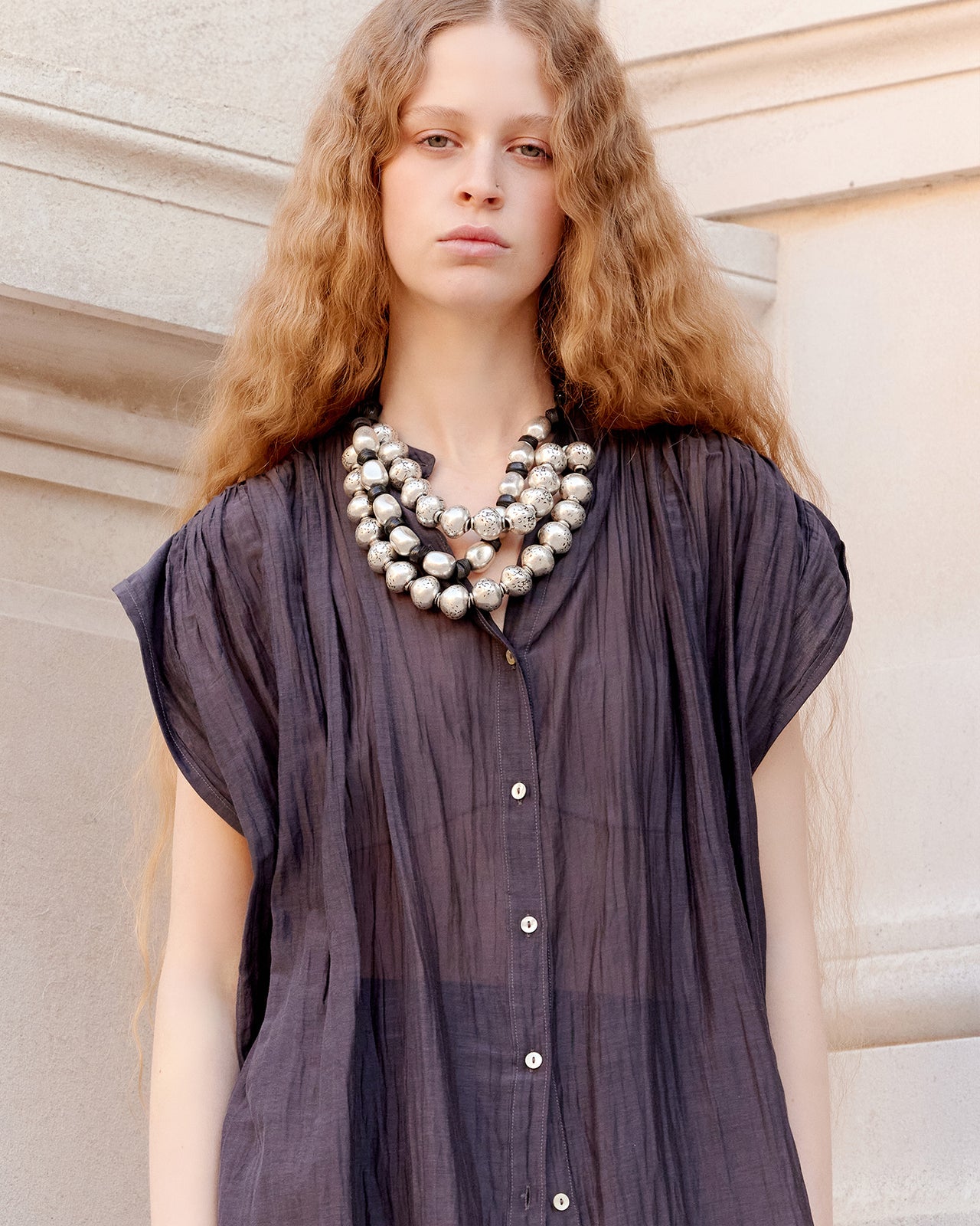 Chemise Lana - Gris Violine - Image 5